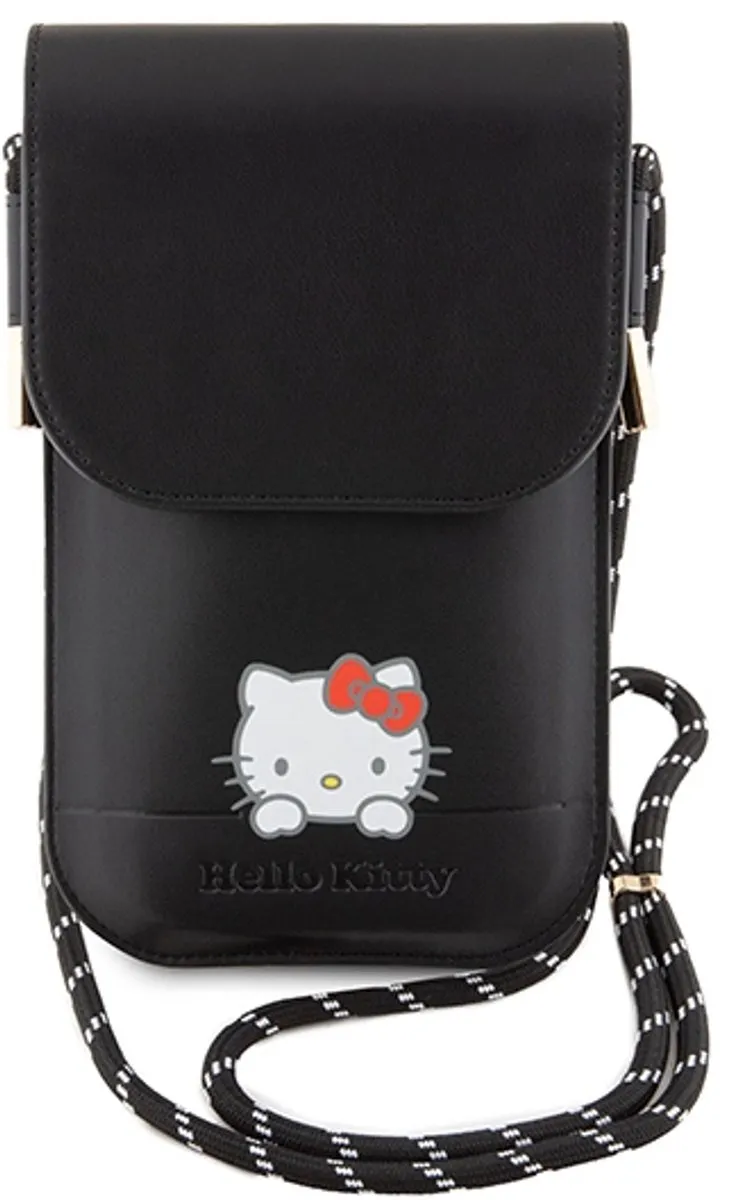 Hello Kitty Leren Daydreaming Cord Tas - Zwart