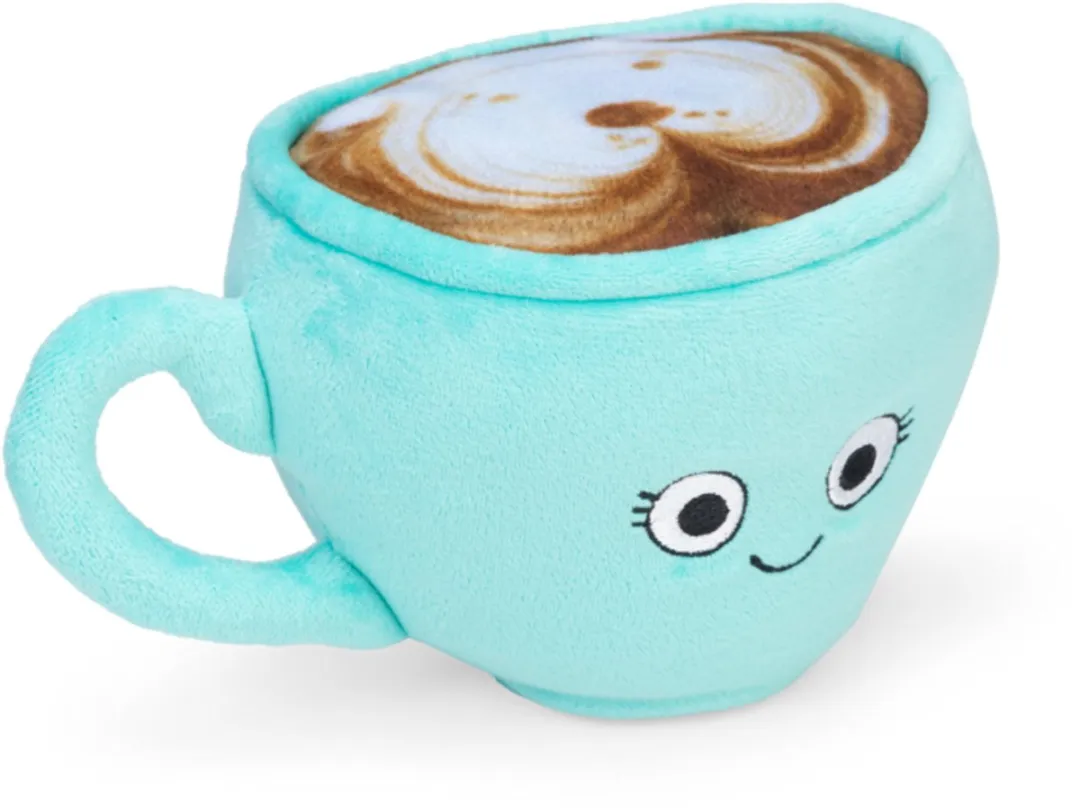 Beeztees Cappuccino Pluche Hondenspeelgoed Blauw