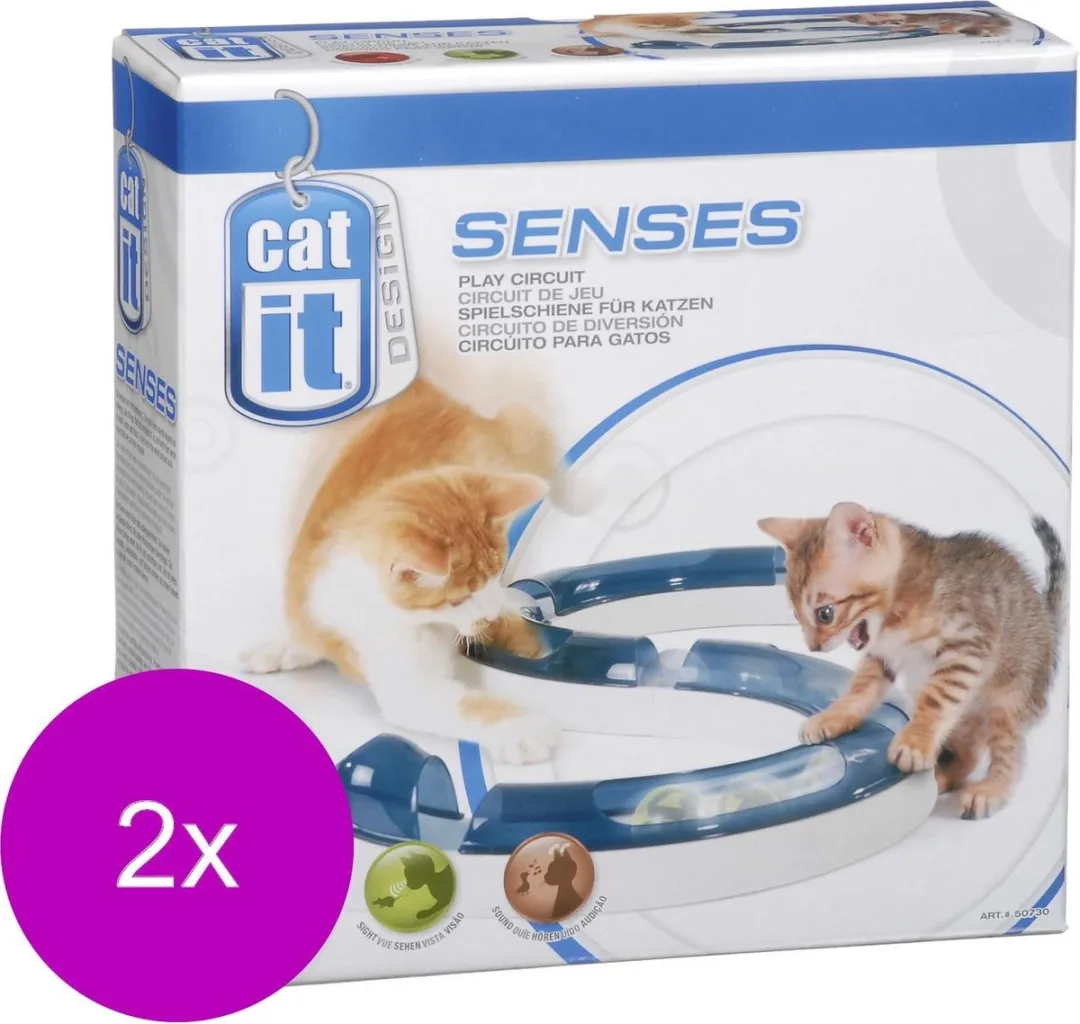 Catit Senses Play Circuit Kattenspeelgoed - 2 Stuks - afbeelding 2 van 2