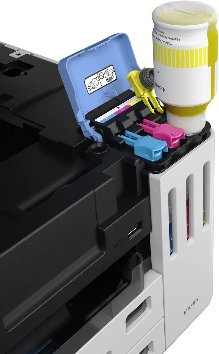 Canon Maxify GX6150 Inkttankprinter - 25 ppm - Lichtgrijs - afbeelding 6 van 6