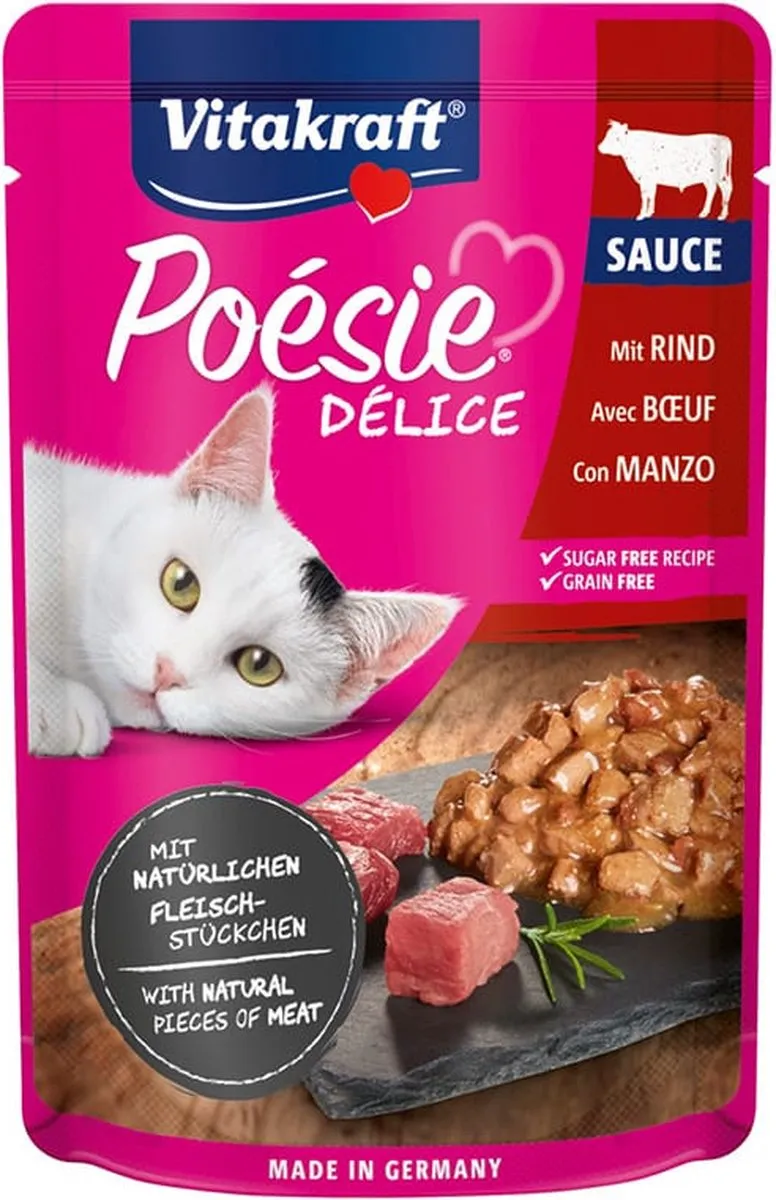 Vitakraft Poesie Deli Sauce Pouch 85g
