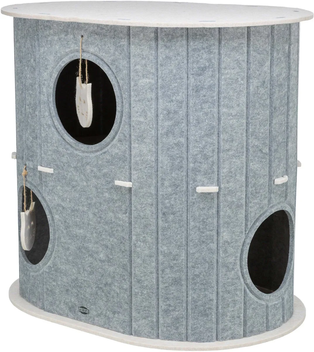 Trixie Speelbox Mara Ovaal Vilt - 66x46x62cm - afbeelding 2 van 6