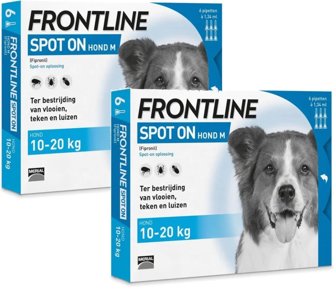 Frontline Spot On 2 Anti Vlooien & Tekenmiddel