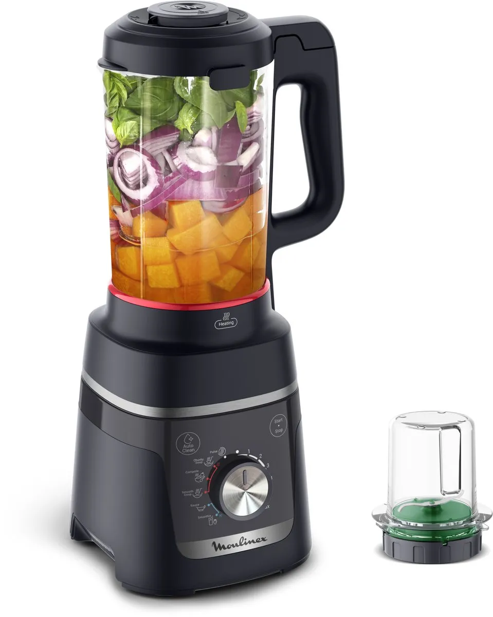 Moulinex Blendforce Cook LM5768F0 Verwarmende Blender 1000W