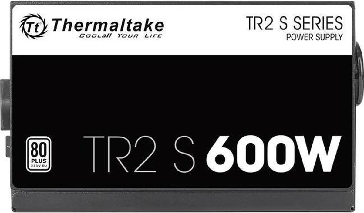 Thermaltake TR2 S PS-TRS-0600NPCWEU-2 600W Voeding - Kleurloos