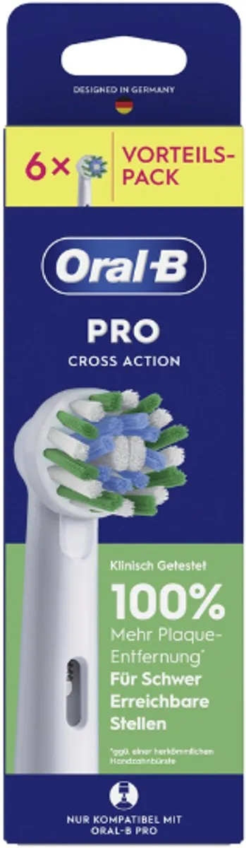 Oral-B Cross Action Pro Opzetborstels