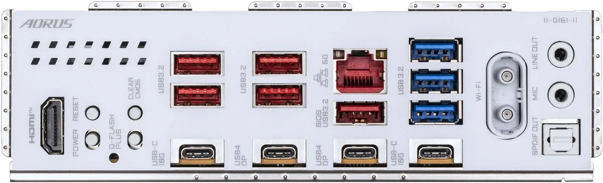 Gigabyte X870E AORUS PRO X3D ICE AM5 Moederbord