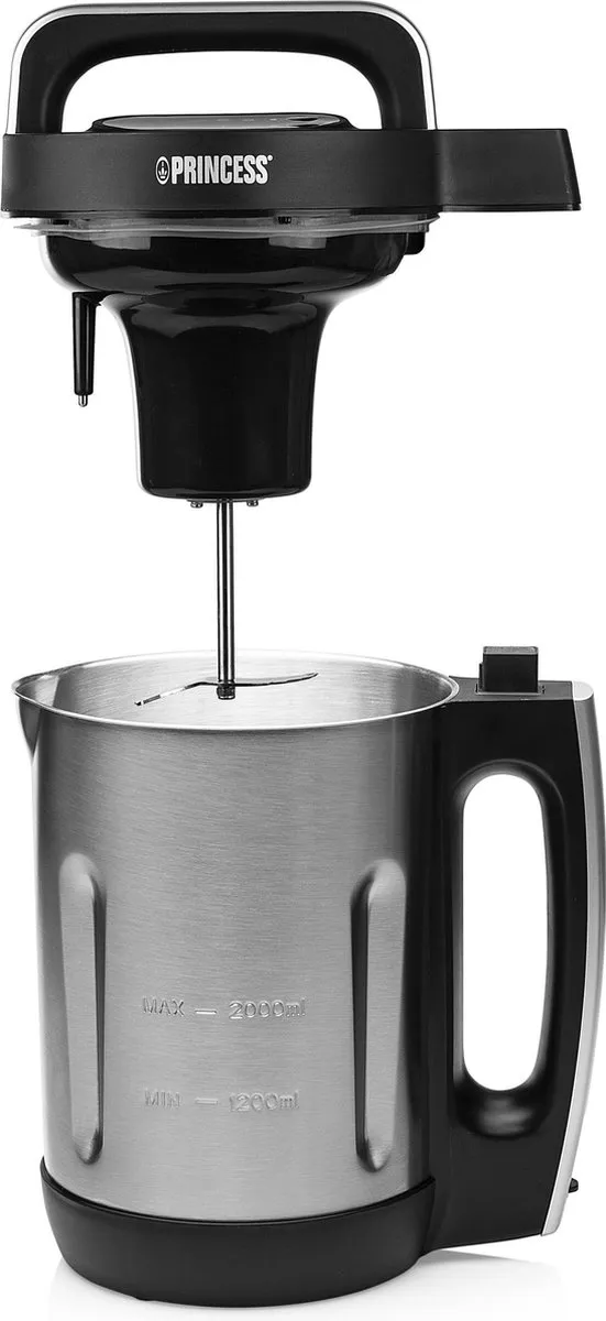 Princess 214002 Soepmaker Family XL 2L - 1000W - RVS
