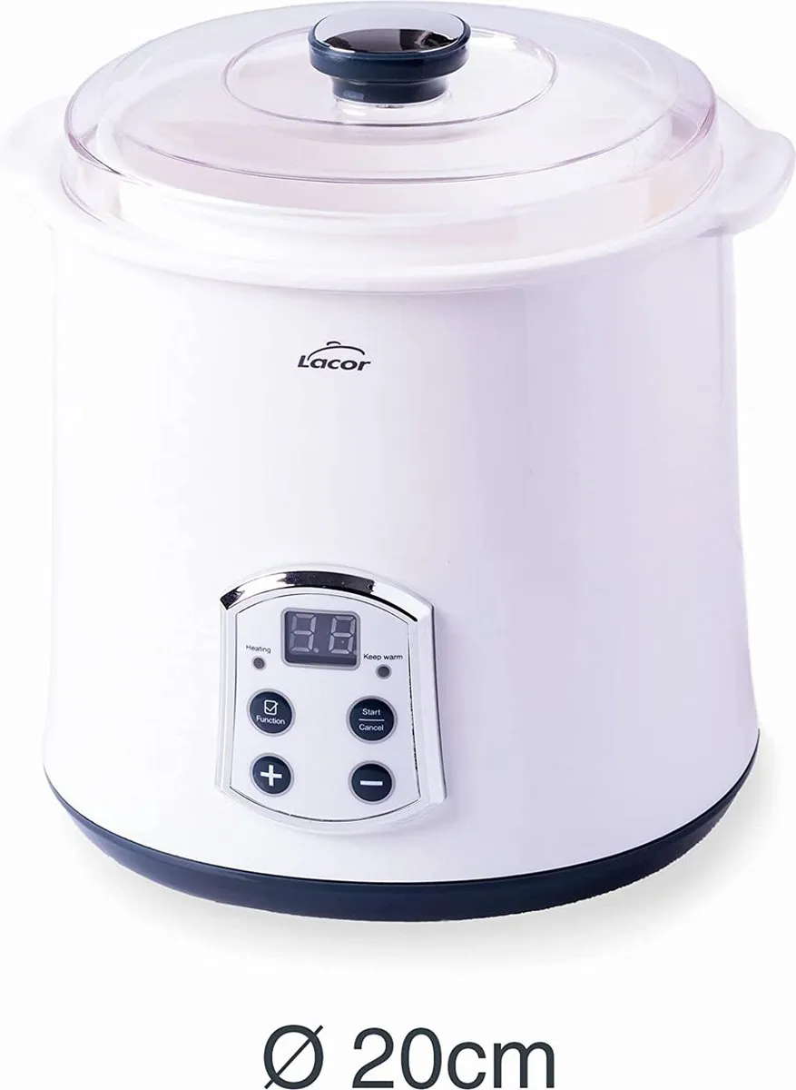 Lacor 69243 Yoghurtmaker 2L - Wit