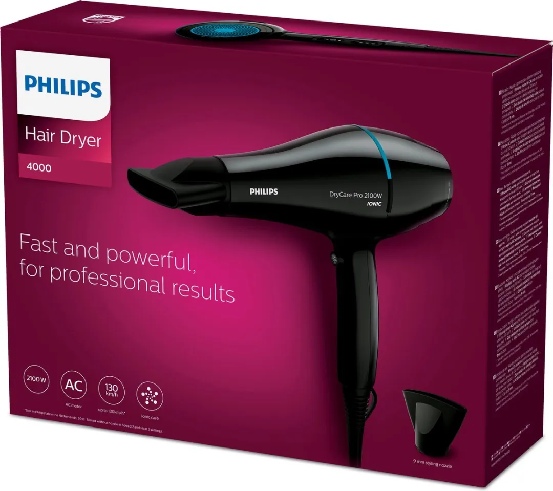 Philips Thermo Protect HP8238 2300W Haardroger - Zwart
