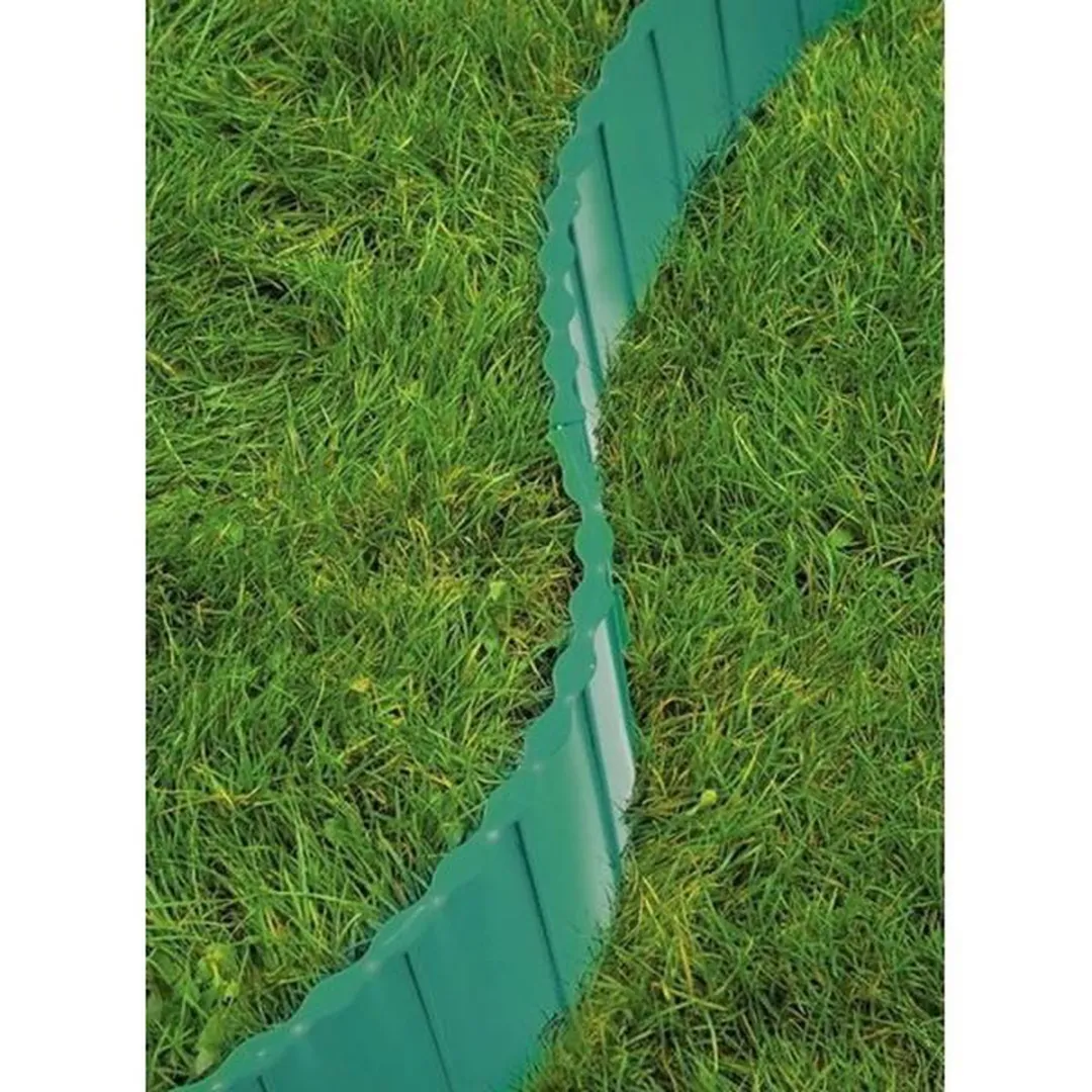 Prosperplast GARDEN FENCE Tuinrand 16cmx5,9m - 10 Stuks - Bosgroen
