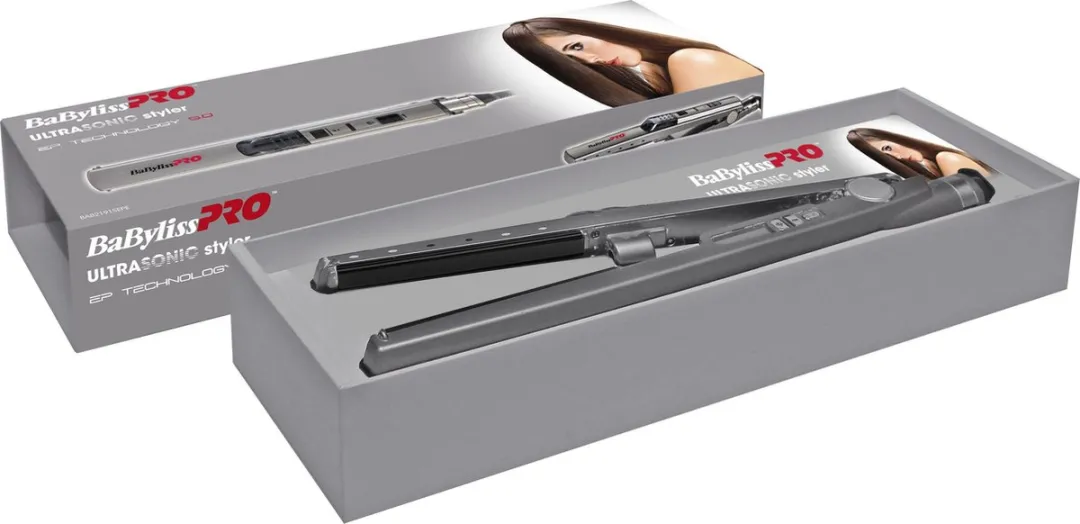 BaBylissPRO UltraSonic BAB2191SEPE Stijltang - Zilver