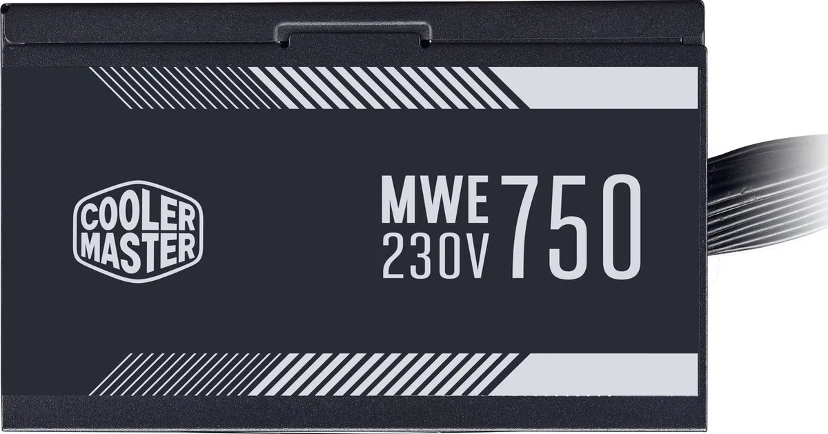 Cooler Master MWE White 750W V2 MPE-7501-ACABW-EU Voeding - 750W