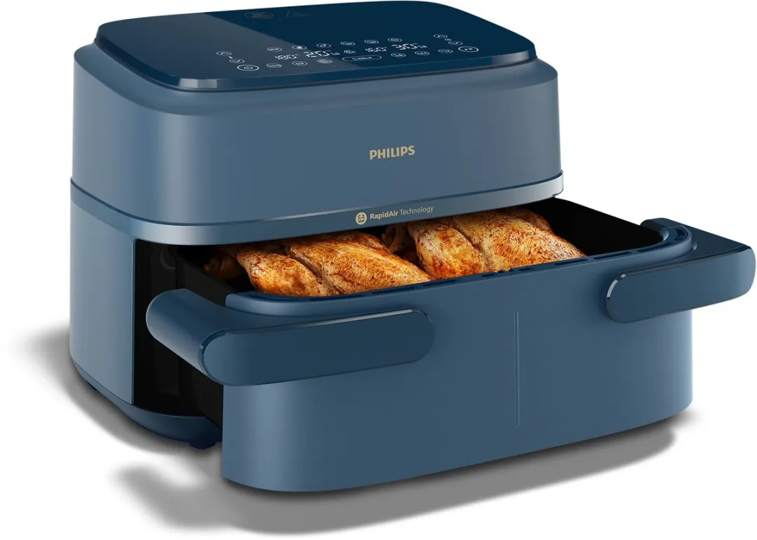 Philips 1000 Series NA156/60 Heteluchtfriteuse Blauw - 2450W