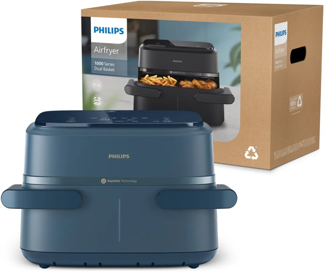 Philips 1000 Series NA156/60 Heteluchtfriteuse Blauw