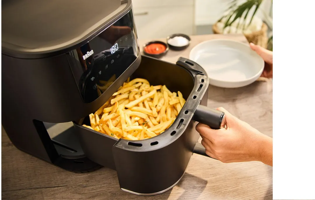 Braun MultiFry 5 HF5034 Airfryer 6L - 2000W - Zwart - afbeelding 6 van 6