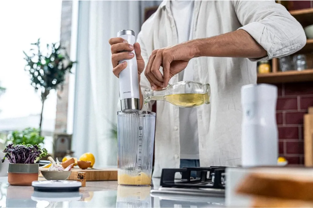 Zwilling Handblender 66 44445 - Roestvrijstalen mixvoet - Wit