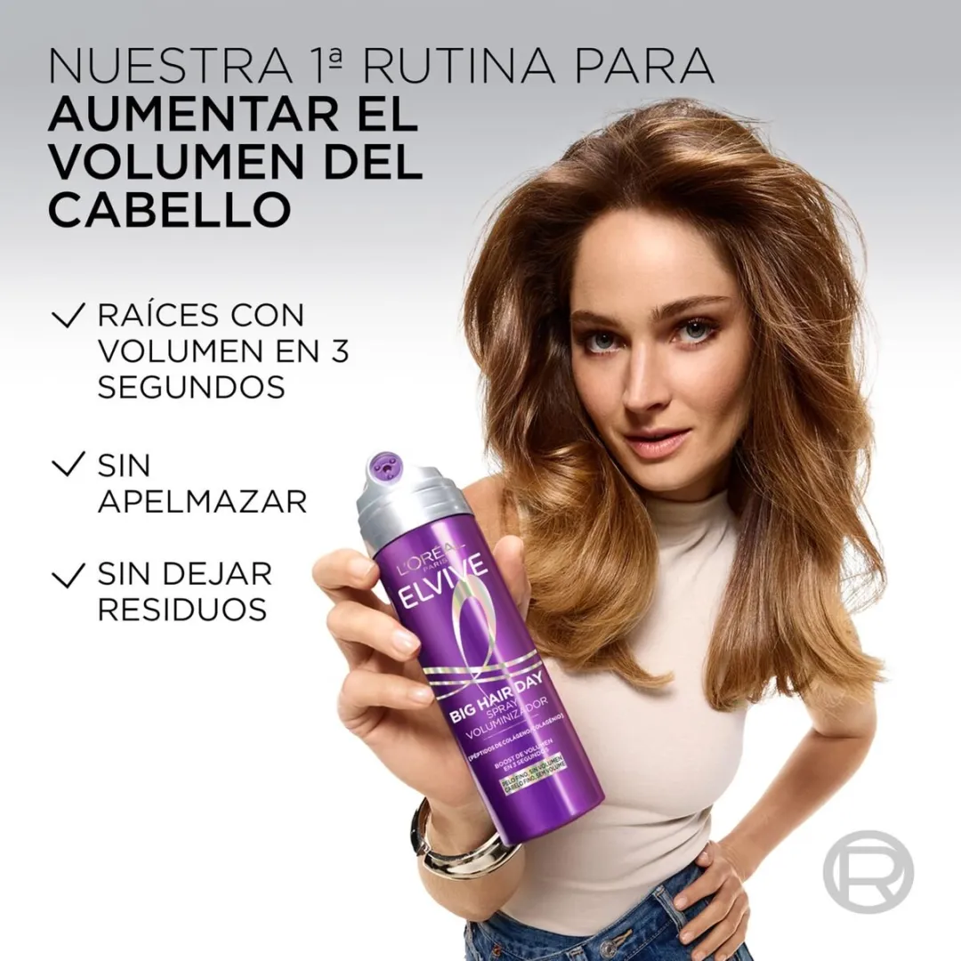 L'Oréal Paris Elvive Volumegevend Spray 200ml - Paars