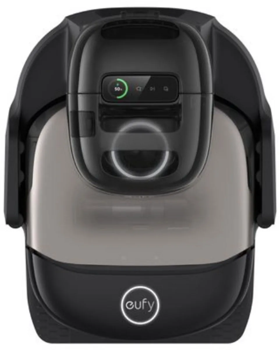 Eufy HydroJet S2 Stofzuiger- en Dweilrobot - 30kPa - Zwart