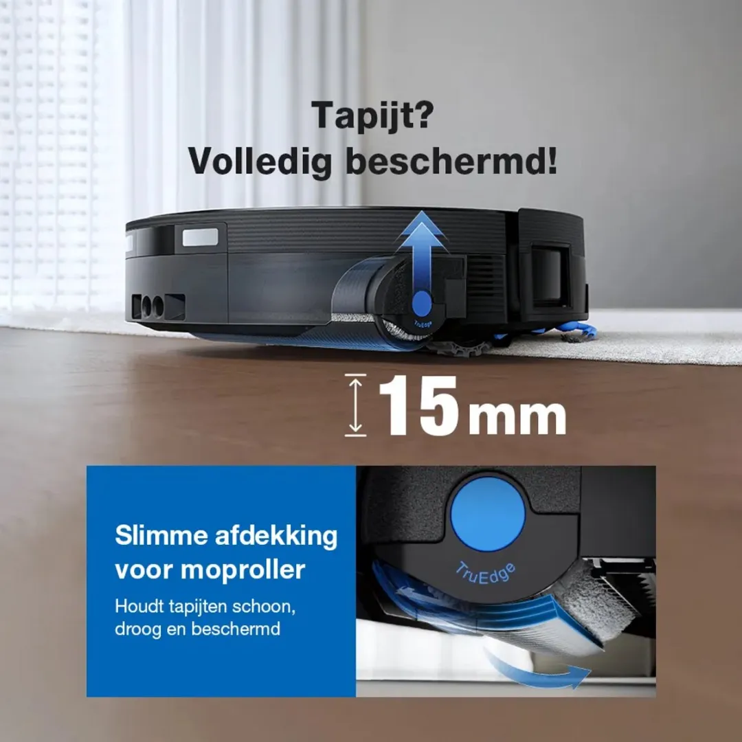 Ecovacs Deebot X12 OmniCyclone Robotstofzuiger - Grijs