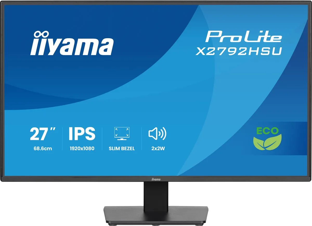 iiyama ProLite X2792HSU-B1 Monitor 27" Full HD IPS - USB-Hub