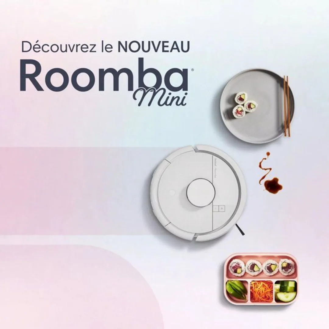 iRobot Roomba Mini AE Robotstofzuiger & Dweilrobot 7000 Pa - 200ml Wit - afbeelding 3 van 4