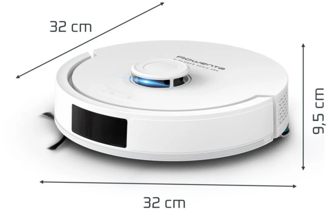 Rowenta X-Plorer Serie 280 RR88H7 Robotstofzuiger - 8.000 Pa - Wit
