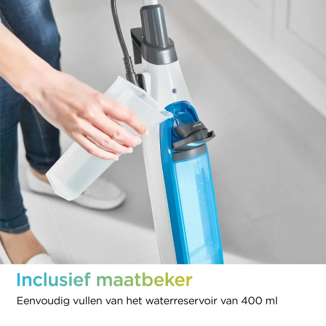 Shark S6001EU Stoomreiniger - 1050W - 0.35L - Aquablauw - afbeelding 6 van 6