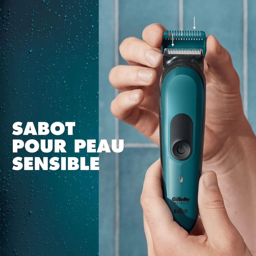 Gillette Intimate i3 Tondeuse Intiem - Groen