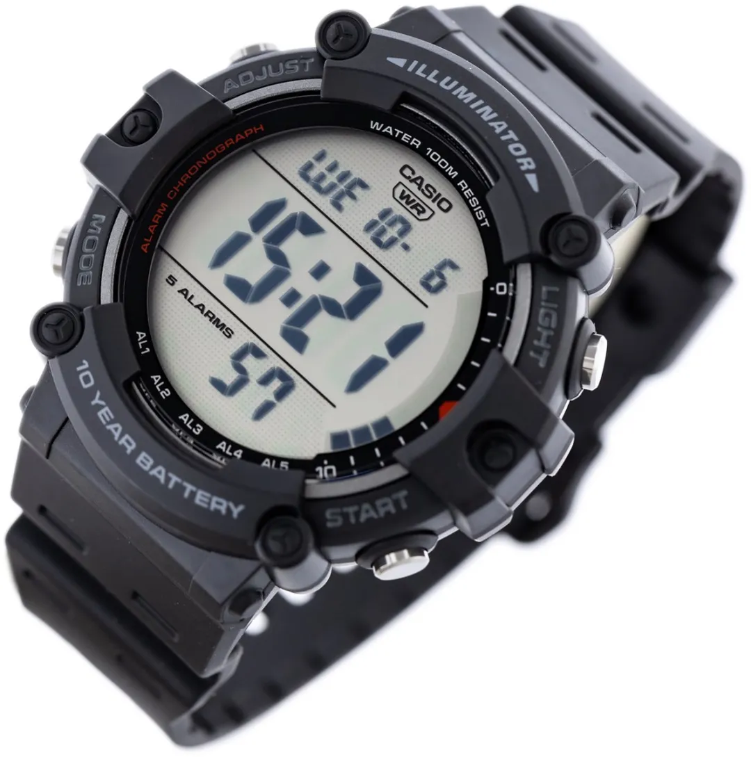 Casio AE-1500WH-1A Sport Illuminator Horloge - LED Verlichting - WR100