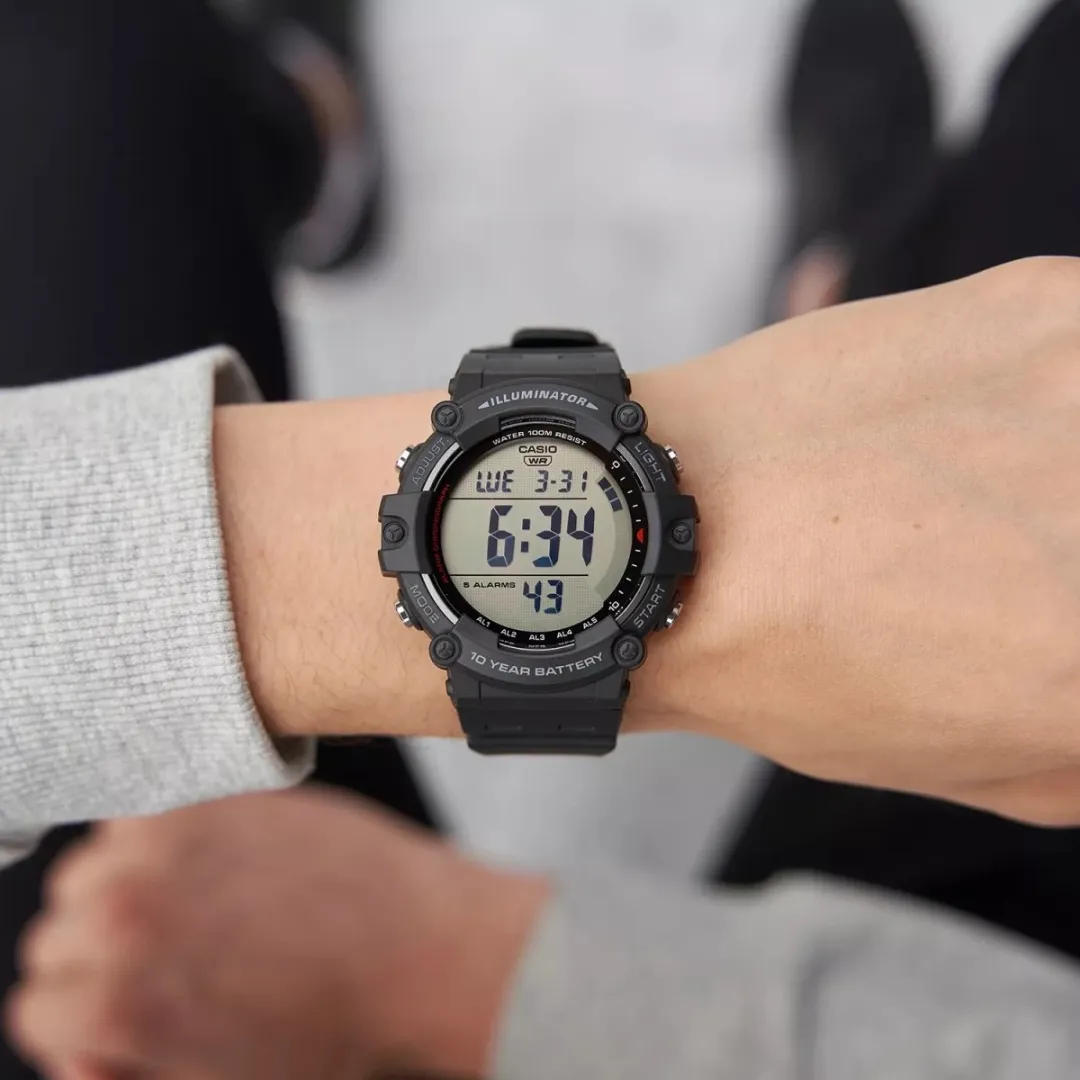 Casio AE-1500WH-1A Sport Illuminator Horloge - LED Verlichting - WR100