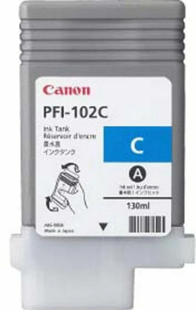 Canon PFI-102C Inktcartridge Cyaan 130ml