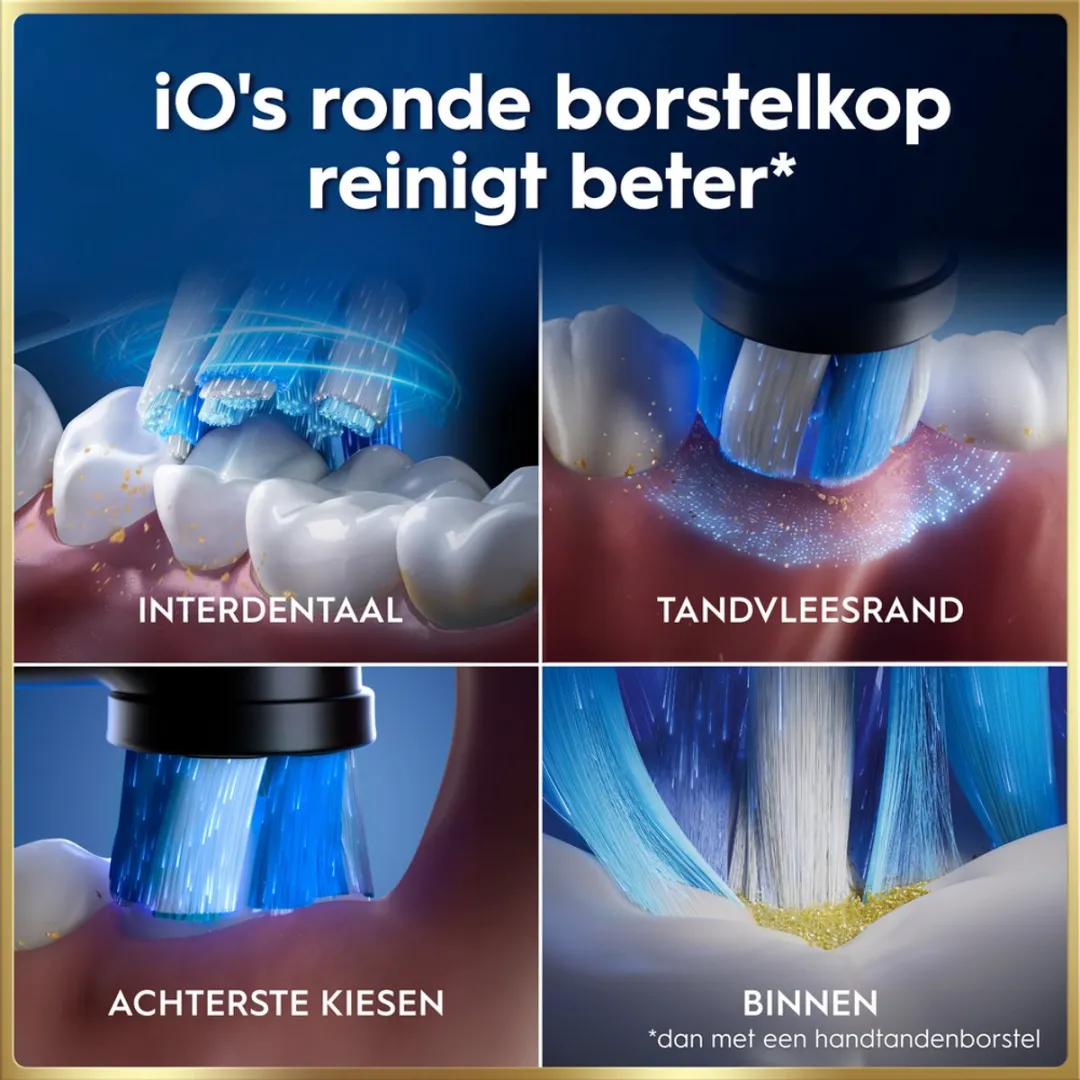 Oral-B iO 9 Elektrische Tandenborstel Blauw - 7 Snelheden