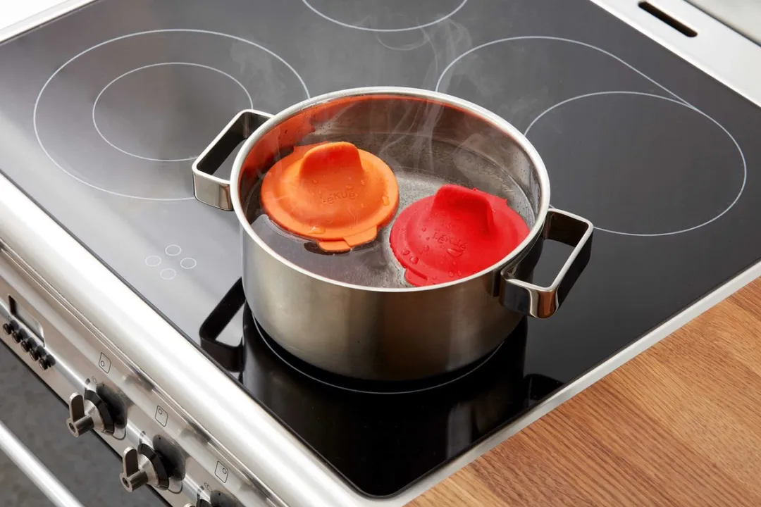 Lékué POD Eipocheerder - Transparant/Oranje
