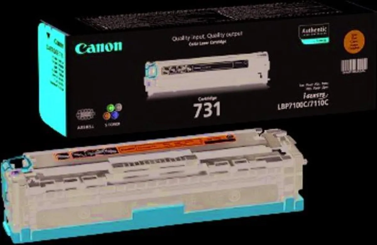 Canon 731C Tonercartridge - Cyaan 1500 Pagina's