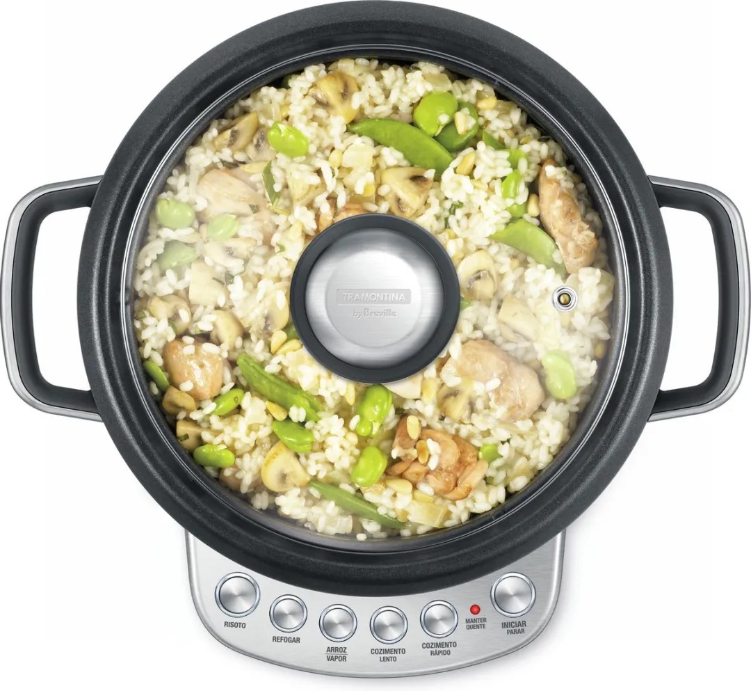 Sage the Risotto Plus SRC600BSS4EEU1 Rijstkoker - 10 Porties - 760W - Zilver