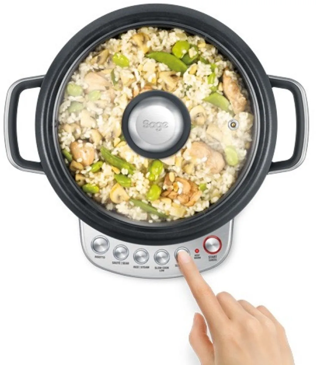 Sage the Risotto Plus SRC600BSS4EEU1 Rijstkoker - 10 Porties - 760W - Zilver