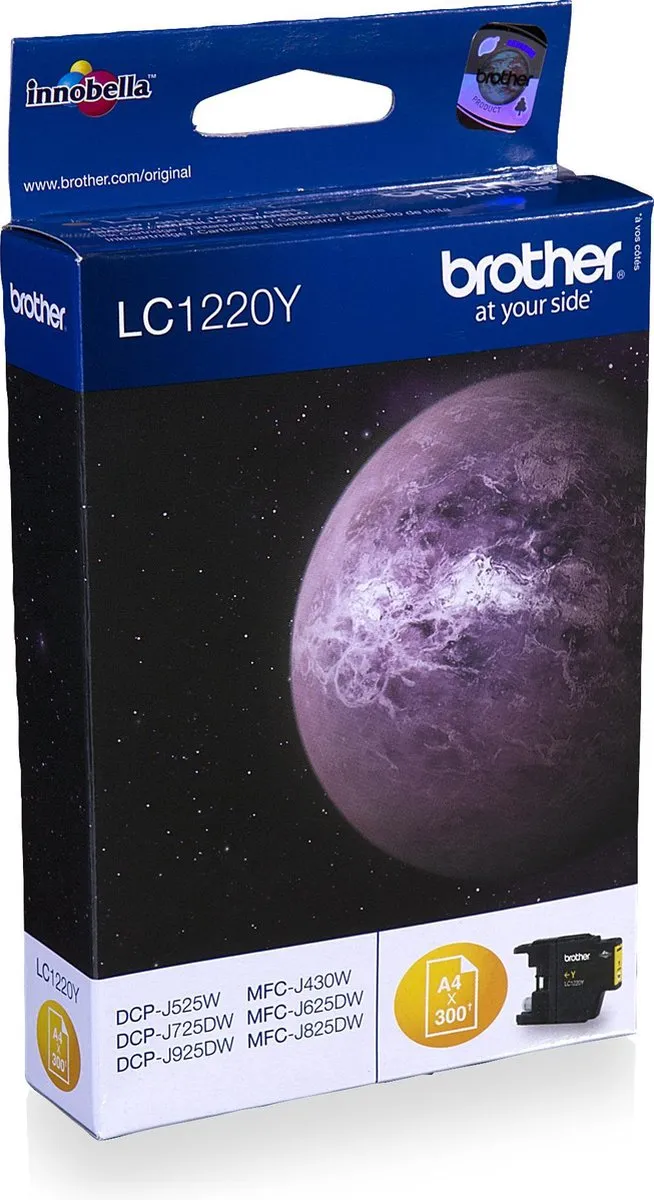 Brother LC-1220Y Inktcartridge - Geel