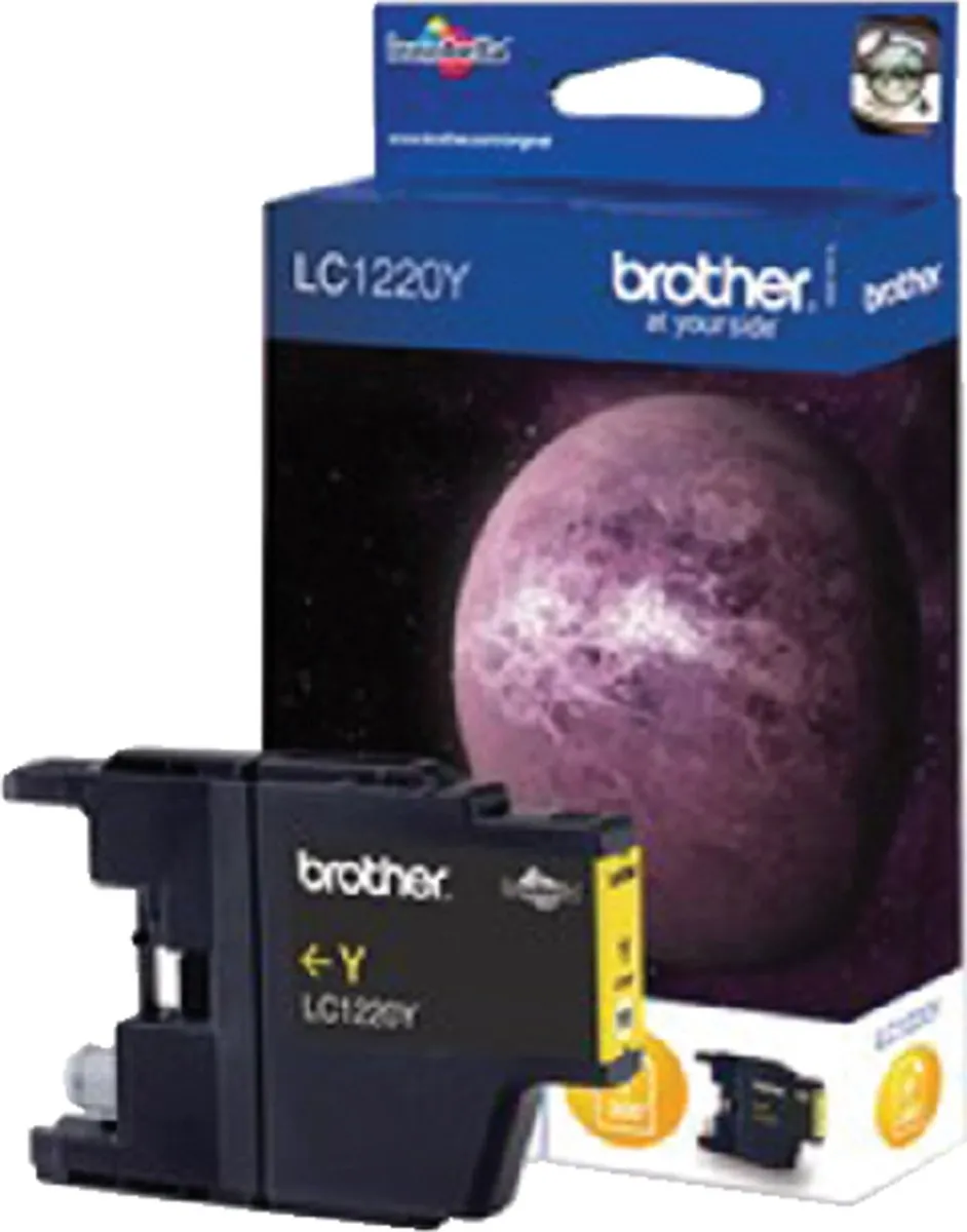 Brother LC-1220Y Inktcartridge - Geel