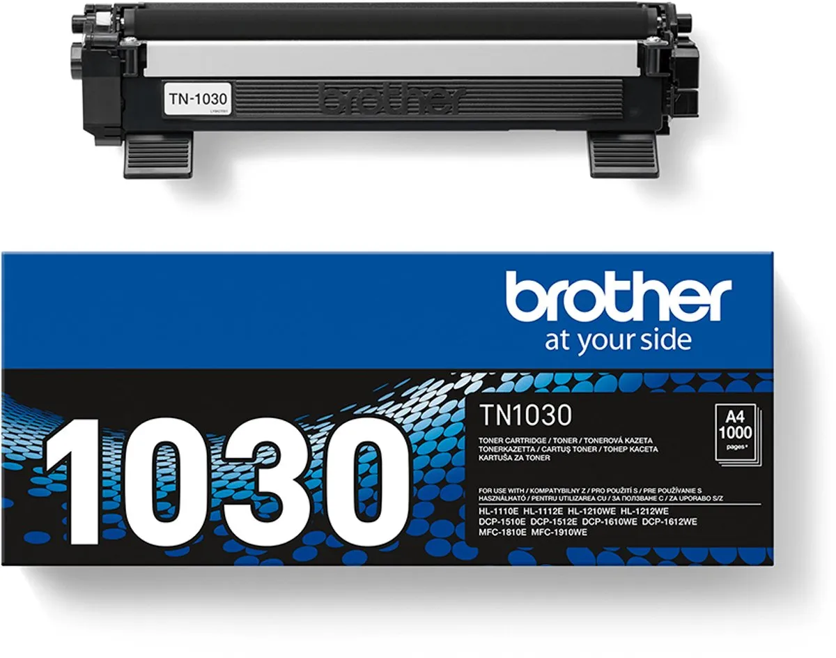 Brother TN-1030 Tonercartridge - Zwart