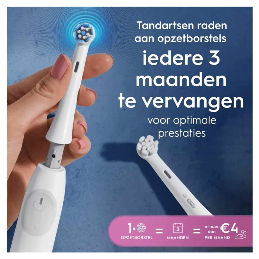 Oral-B iO Gentle Care Opzetborstels - 36 Stuks (6x6) - Wit