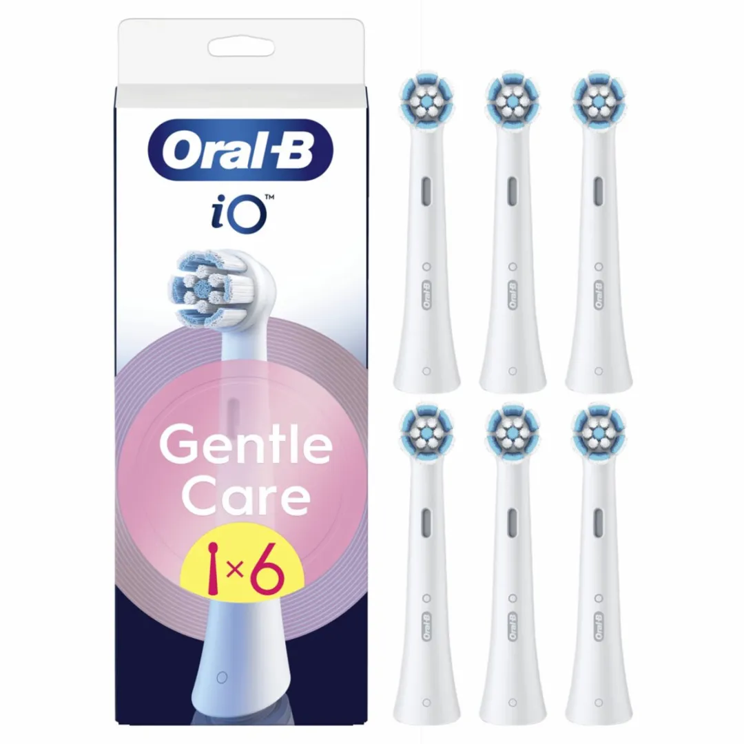 Oral-B iO Gentle Care Opzetborstels - 36 Stuks (6x6) - Wit