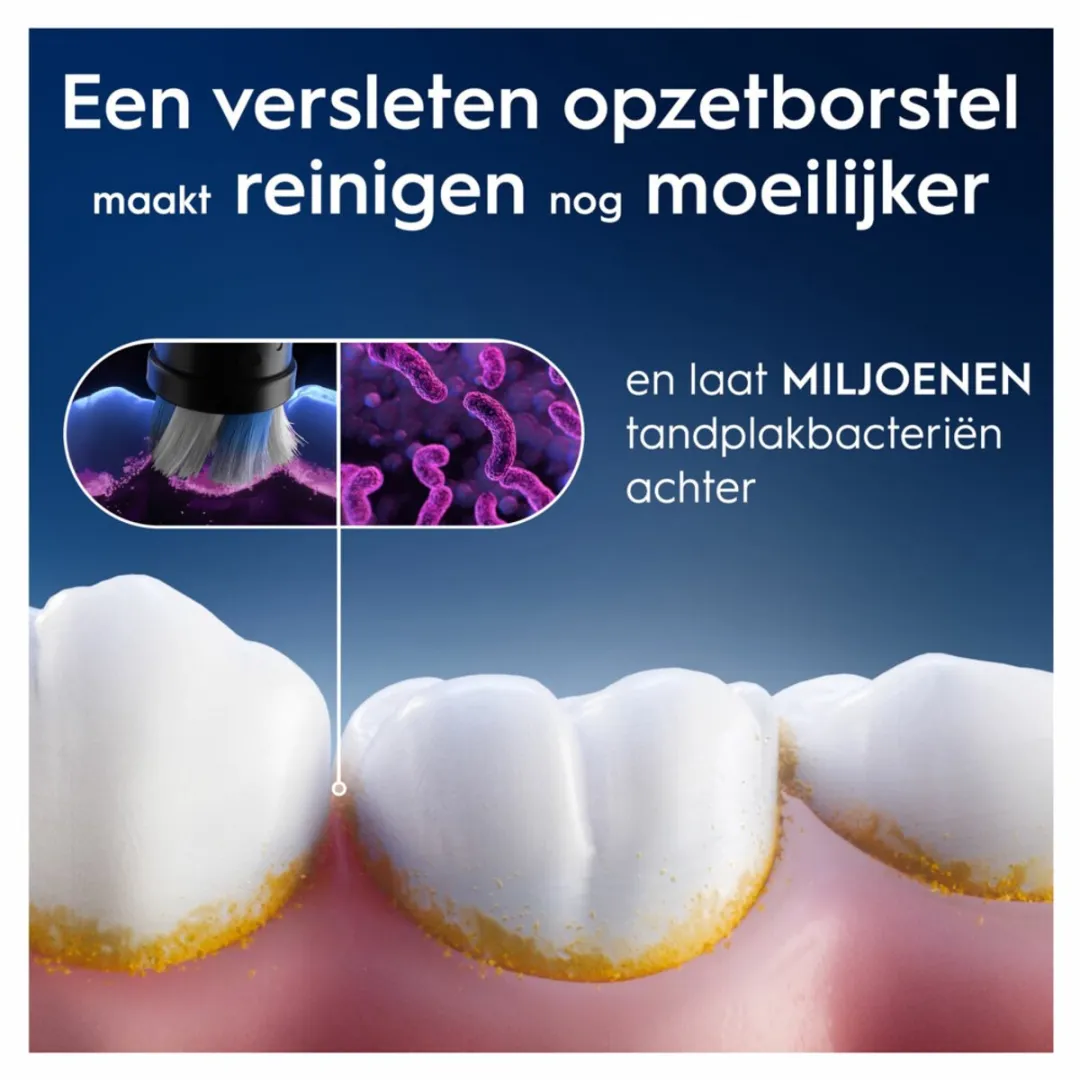 Oral-B iO Gentle Care Opzetborstels - 36 Stuks (6x6) - Wit