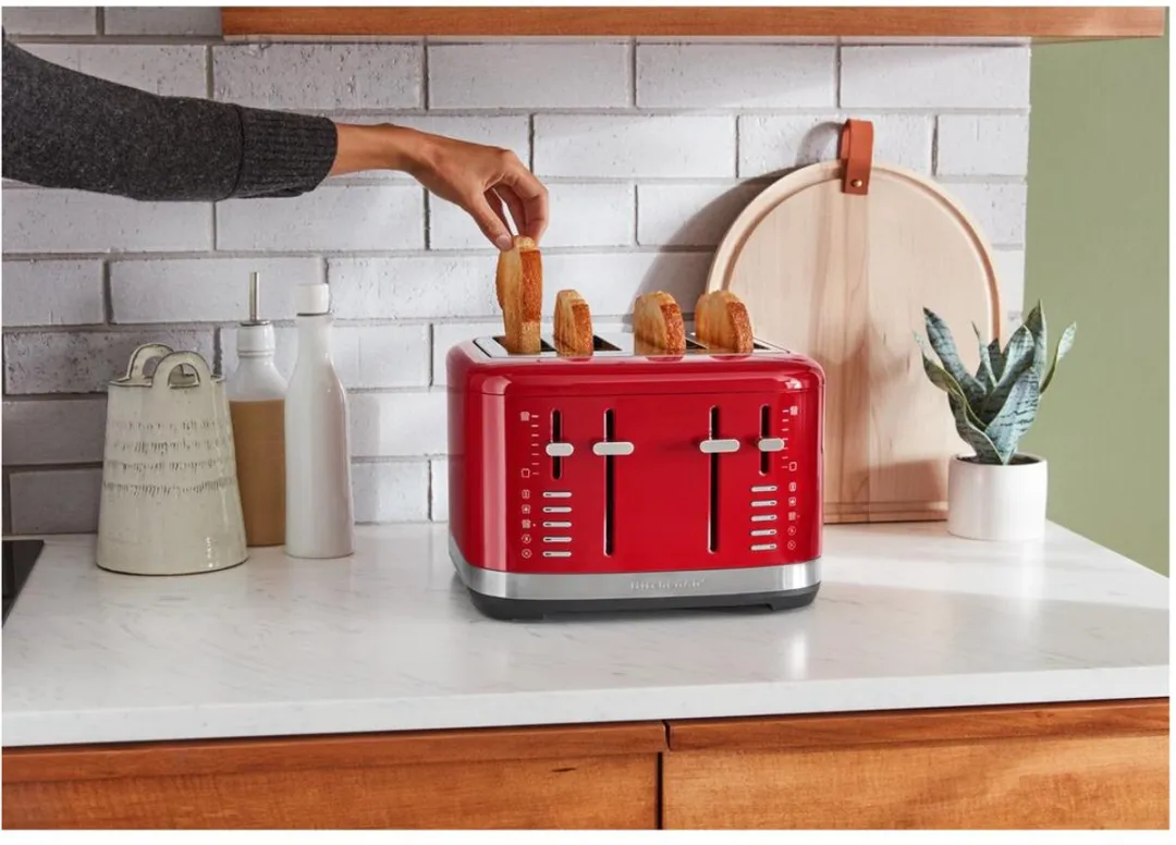 KitchenAid 5KMT4109EER Broodrooster - 4 Sleuven Rood