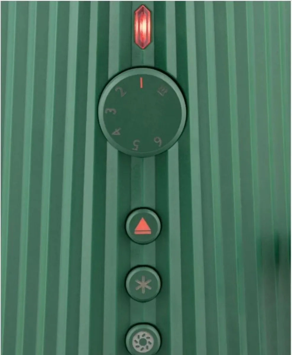 Alessi Plissé Broodrooster - Groen