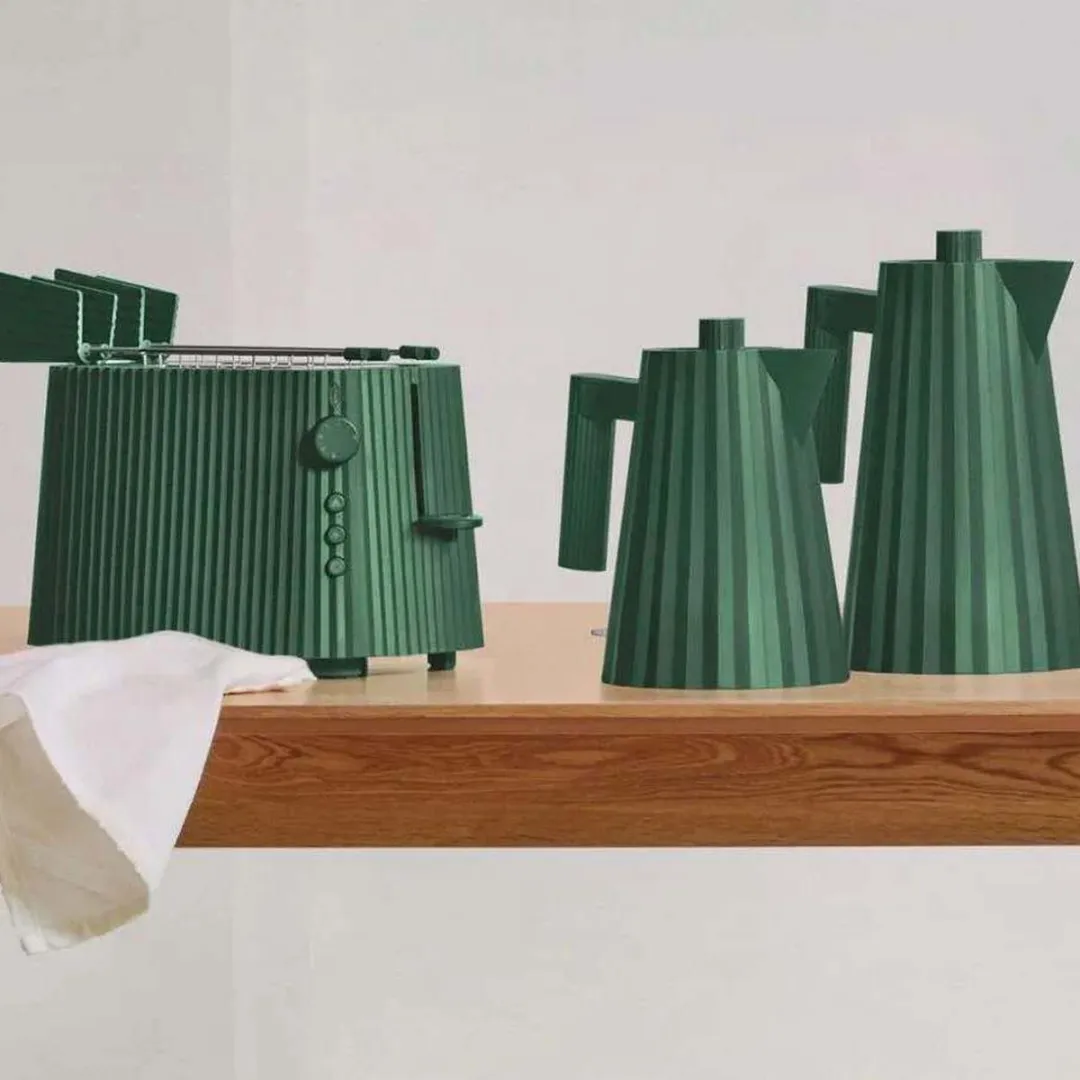 Alessi Plissé Broodrooster - Groen