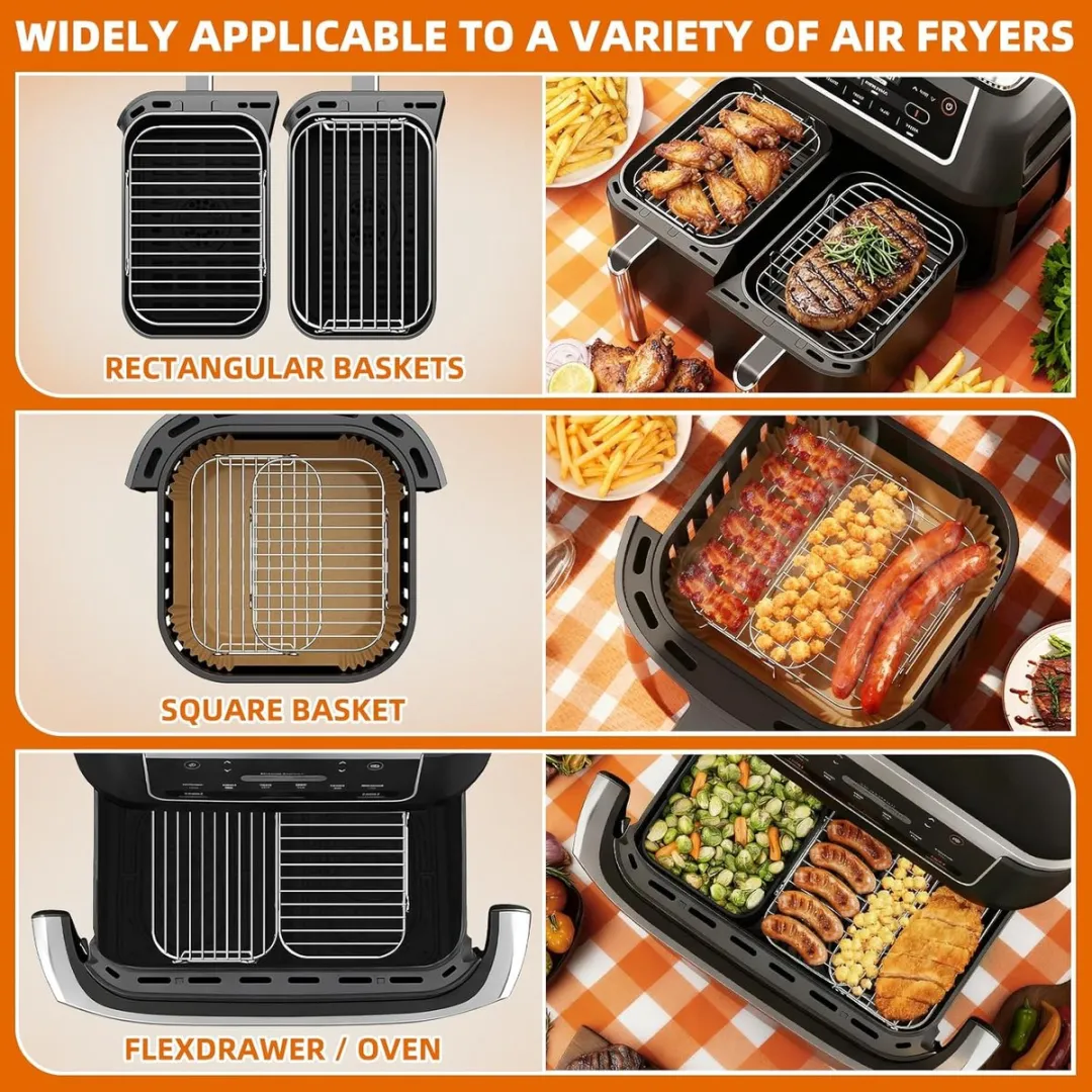 Ninja Dual Zone Grillrooster 2-delig - Zilver