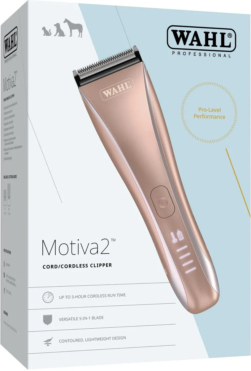 Wahl Motiva2 Professionele Draadloze Tondeuse - 3U Batterij - 5-in-1 Mes