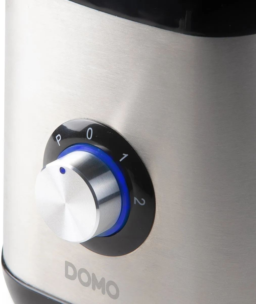 Domo DO1133BL Blender 1000W - 1,5L Glazen Kan