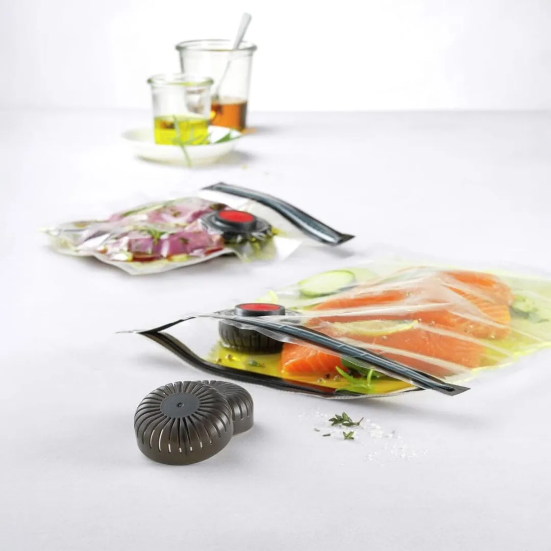 Zwilling Fresh & Save Vloeistofbarrière Set 6 Stuks - Grafietgrijs